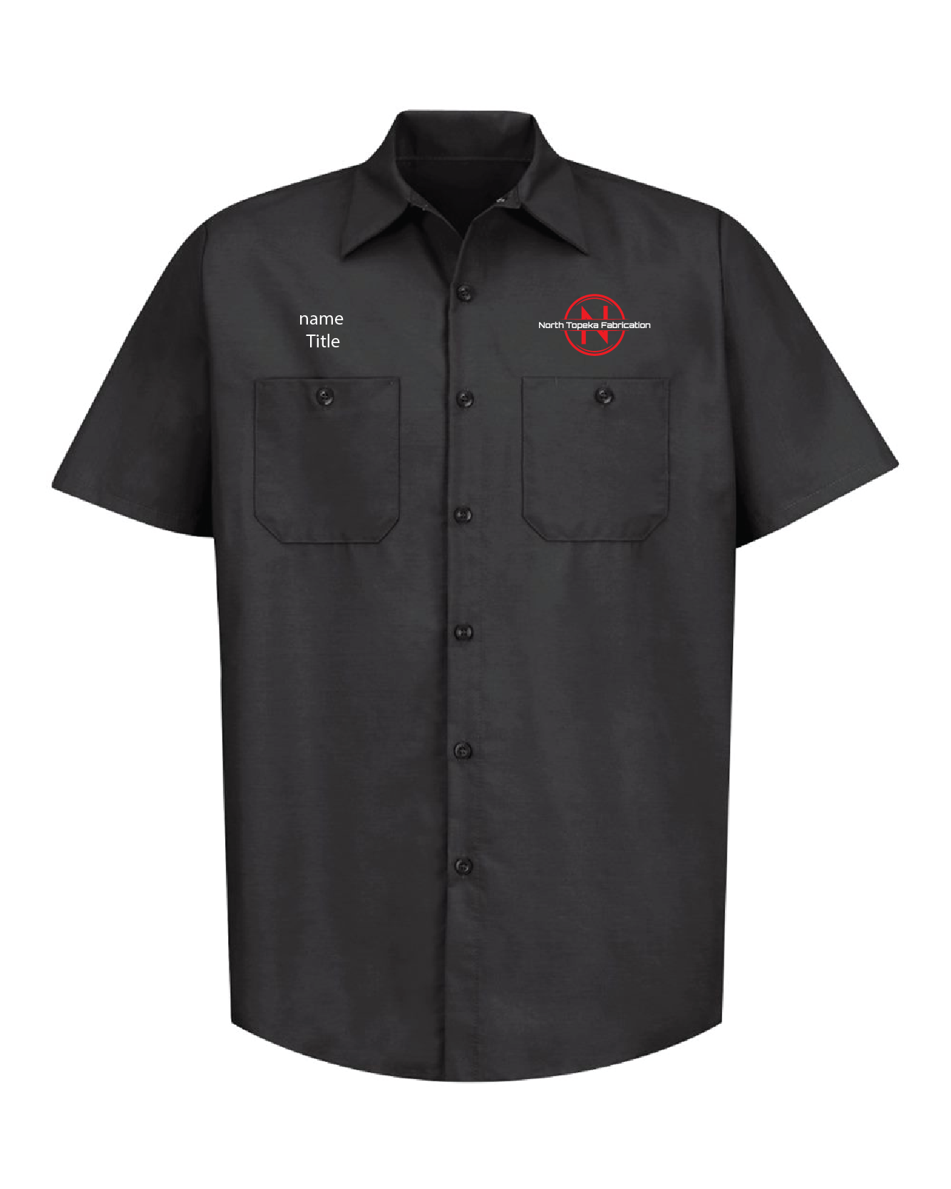 North Topeka Fabrication Red Kap Work Shirt