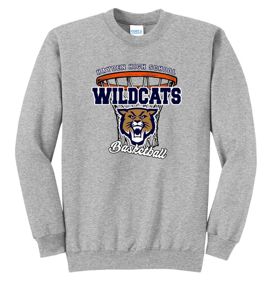 Hayden Basketball Wildcats Hoop Fleece Sweatshirt