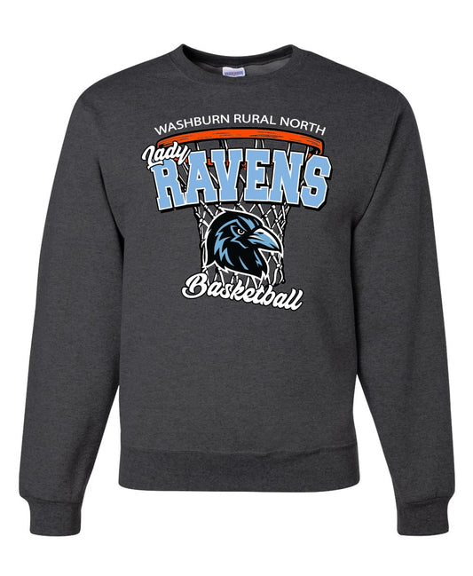WRNMS Lady Ravens Basketball Sweatshirt