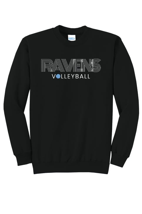 Washburn Rural North MS Volleyball Crewneck Sweatshirt