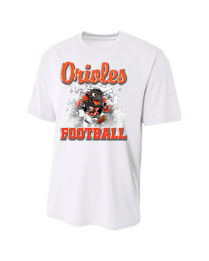 Orioles Football DriFit Graphic Tee