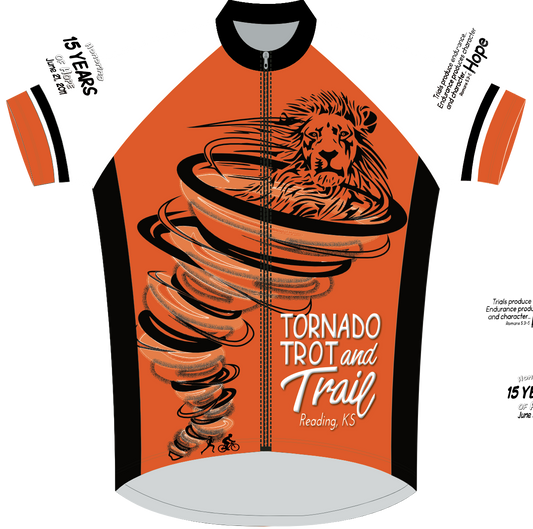 Tornado Trot and Trail 15th Anniversary - Cycling Jersey