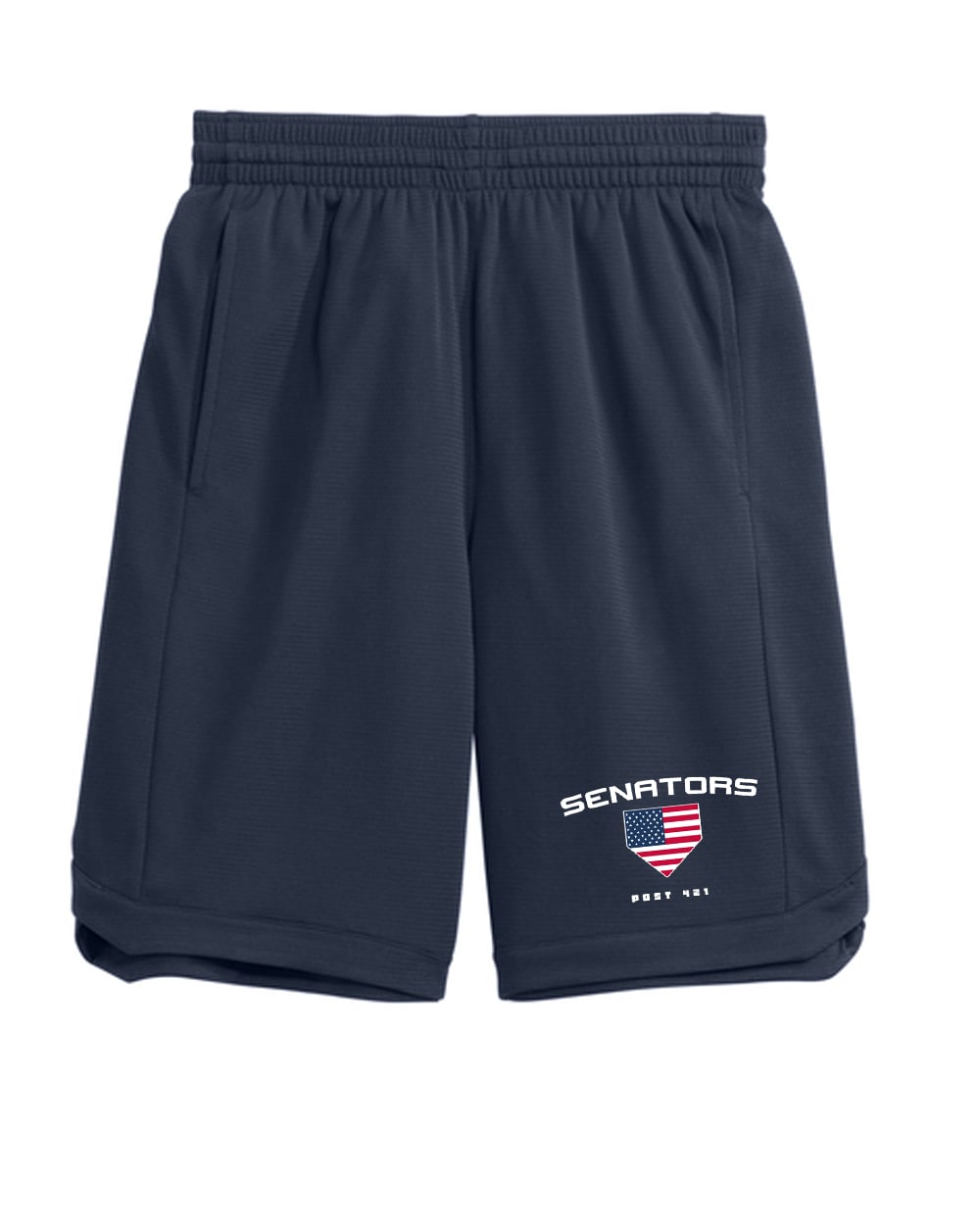 Senators Baseball Drifit Pocket Shorts