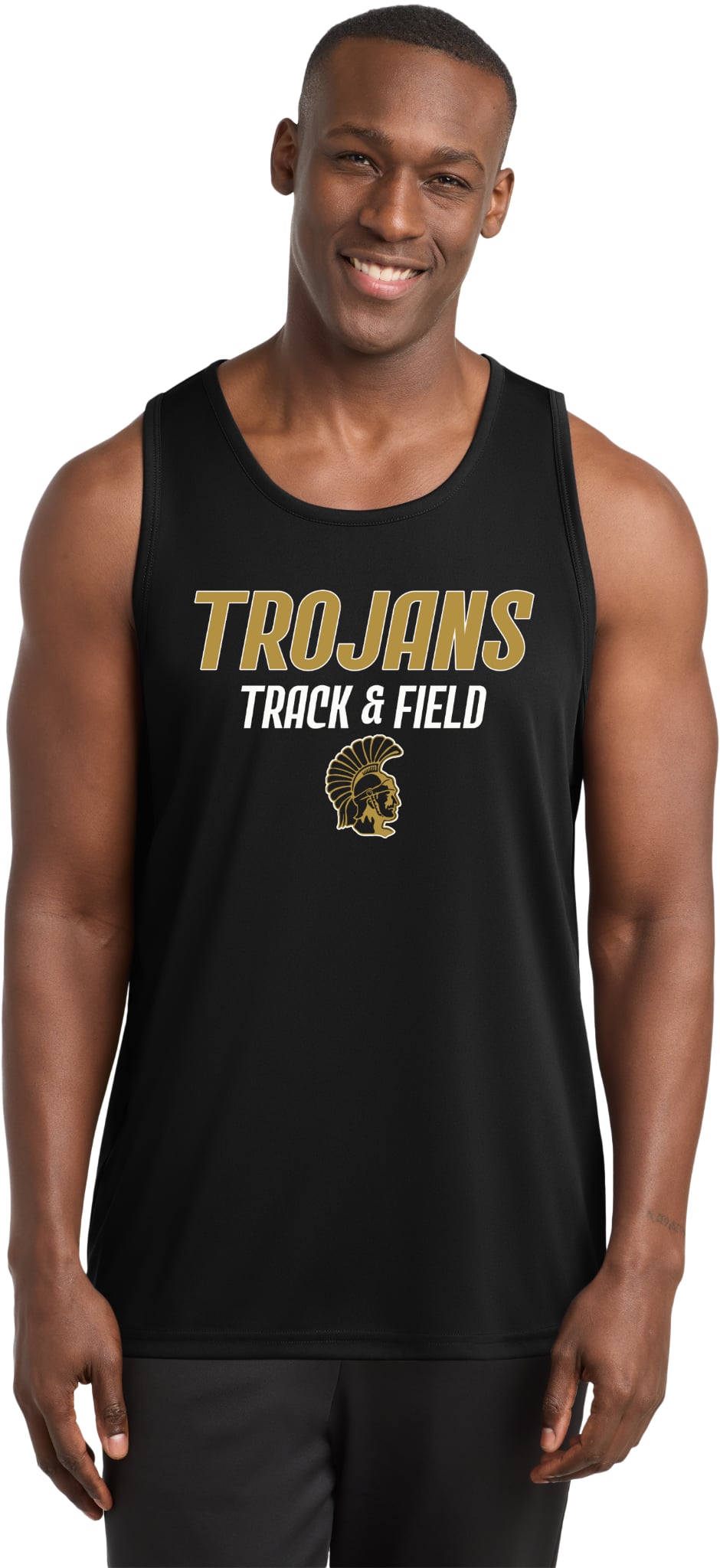 Trojans Track DriFit Mens Tank