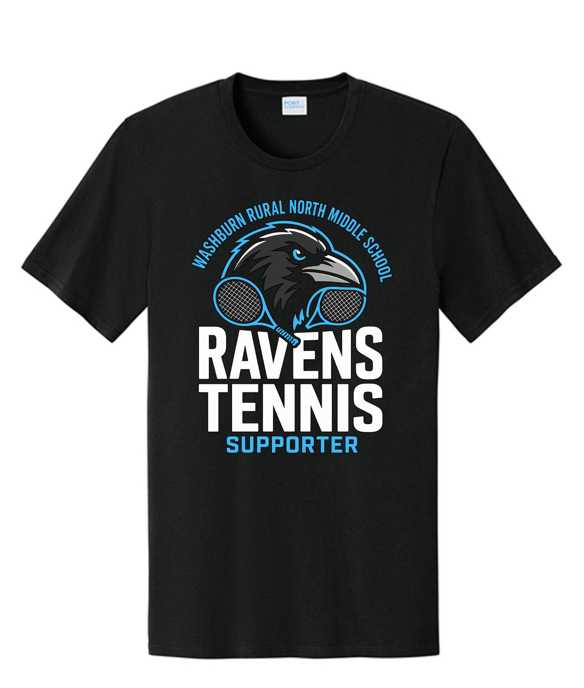 Washburn Rural North MS Tennis Supporter Tee