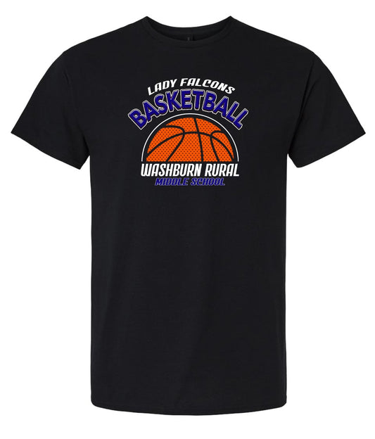WRMS Lady Falcons Basketball TShirt