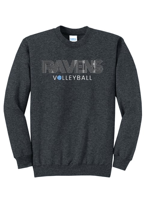 Washburn Rural North MS Volleyball Crewneck Sweatshirt
